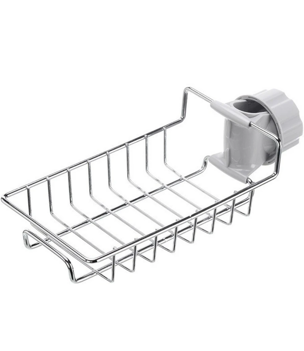 Stainless Steel Faucet Caddy / Sink Storage Rack